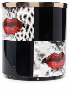 Fornasetti корзина для бумаги Kiss