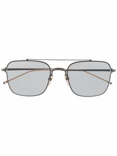 Thom Browne Eyewear солнцезащитные очки в квадратной оправе
