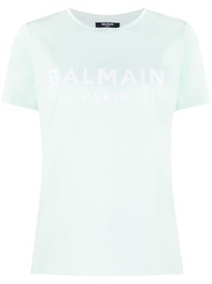 Balmain футболка с короткими рукавами и логотипом