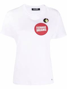 Raf Simons футболка с декором Teenage Dreams