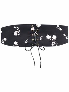 Roses & Lace ремень с цветочным принтом
