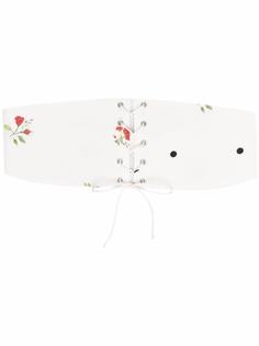 Roses & Lace ремень с цветочным принтом