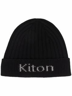 Kiton кашемировая шапка бини с логотипом