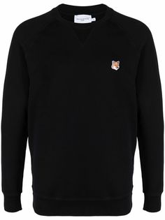 Maison Kitsuné толстовка с нашивкой
