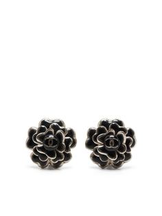 Chanel Pre-Owned серьги Camellia в форме цветов
