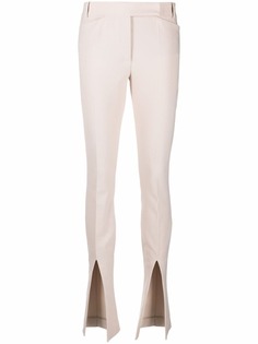 The Attico брюки с разрезами