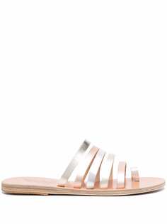 Ancient Greek Sandals сандалии с эффектом металлик