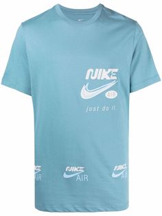 Nike футболка с логотипом Swoosh