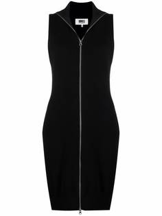 MM6 Maison Margiela платье мини в рубчик