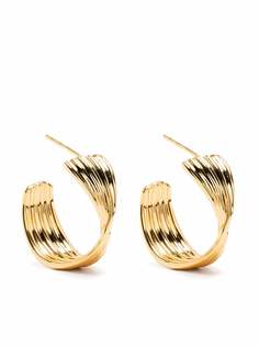 Missoma позолоченные серьги-кольца