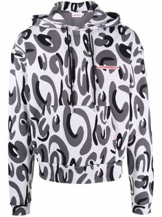 Charles Jeffrey Loverboy худи с леопардовым принтом и логотипом