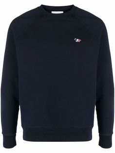 Maison Kitsuné толстовка с нашивкой-логотипом