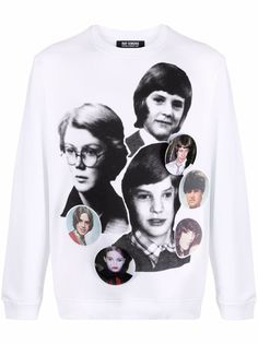 Raf Simons толстовка с принтом Portrait Collage