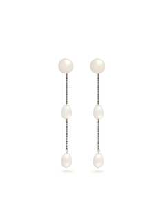 Sophie Buhai серьги-подвески с декоративным жемчугом