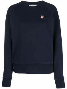Maison Kitsuné толстовка с нашивкой-логотипом
