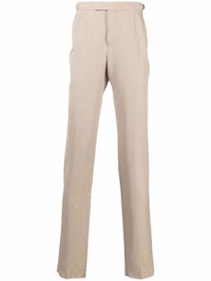 Ermenegildo Zegna прямые брюки строгого кроя
