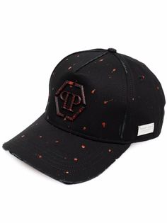 Philipp Plein бейсболка с логотипом Hexagon
