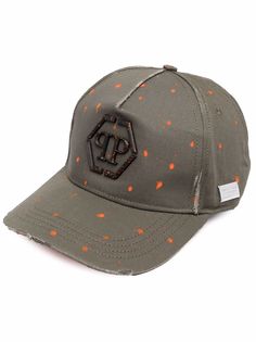 Philipp Plein бейсболка с логотипом Hexagon