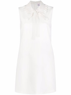 RED Valentino платье-трапеция с воротником