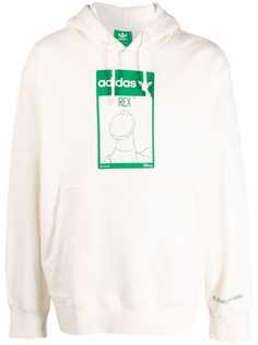 adidas худи Rex с кулиской и логотипом