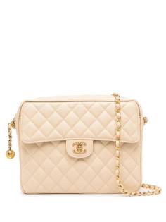 Chanel Pre-Owned стеганая сумка на плечо 1995-го года с клапаном