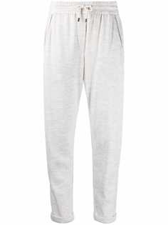 Brunello Cucinelli укороченные спортивные брюки