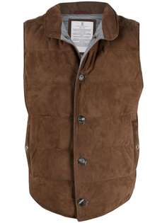 Brunello Cucinelli дутый жилет