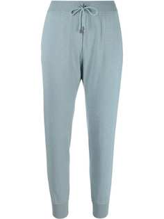 Brunello Cucinelli кашемировые спортивные брюки с декором Monili
