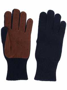 Brunello Cucinelli кашемировые перчатки с перфорацией