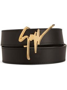 Giuseppe Zanotti ремень с пряжкой-логотипом