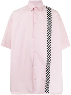 Raf Simons X Fred Perry рубашка в клетку