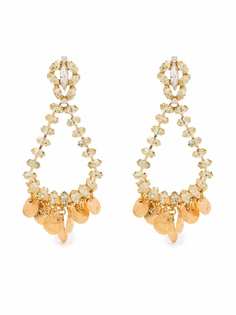 Gas Bijoux серьги Riviera с кристаллами