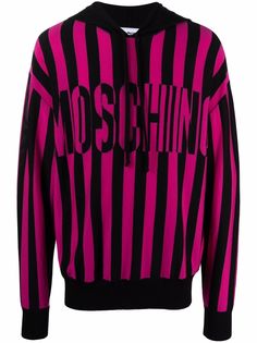 Moschino худи вязки интарсия