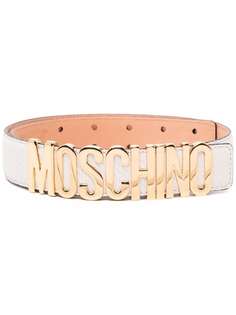 Moschino ремень с пряжкой-логотипом