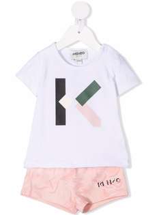 Kenzo Kids спортивный костюм с логотипом