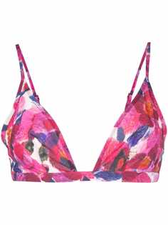 Isabel Marant abstract-print bikini top