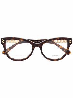 Stella McCartney Eyewear солнцезащитные очки с цепочкой
