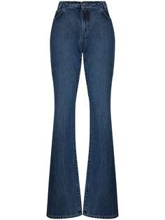 Raf Simons high-rise flared jeans