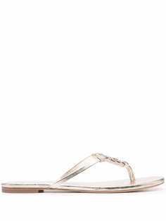 Tory Burch logo-detail sandals