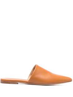 Gianvito Rossi polished-finish pointed-toe mules