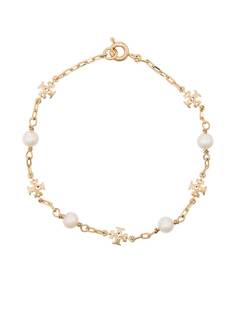 Tory Burch браслет Kira с жемчугом