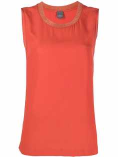 Lorena Antoniazzi sleeveless A-line blouse