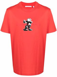 Helmut Lang Figure printed T-shirt