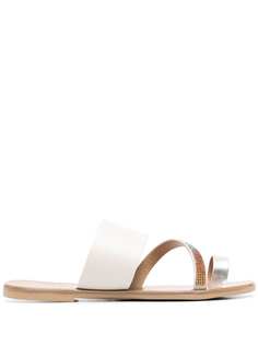 Kurt Geiger London сандалии Dawn на плоской подошве