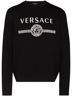 Versace толстовка с логотипом Medusa