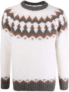 Eleventy fairisle knitted jumper