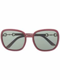 Gucci Eyewear Horsebit round-frame sunglasses