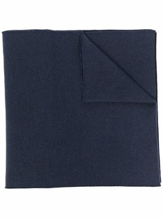 Givenchy logo embroidered scarf