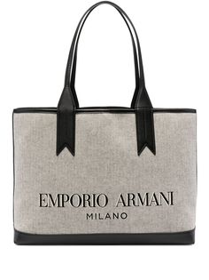 Emporio Armani сумка-тоут с логотипом