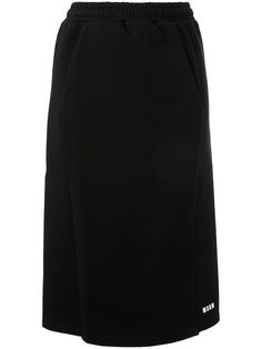 MSGM юбка-карандаш с эластичным поясом